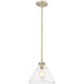 Aliza 1 Light 11 inch Modern Gold Pendant Ceiling Light